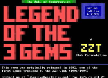 Legend of the Three Gems screenshot